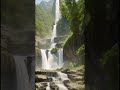 The View and Sounds of This Waterfall Will Make Your Heart Peaceful #waterfallsounds #waterfallview