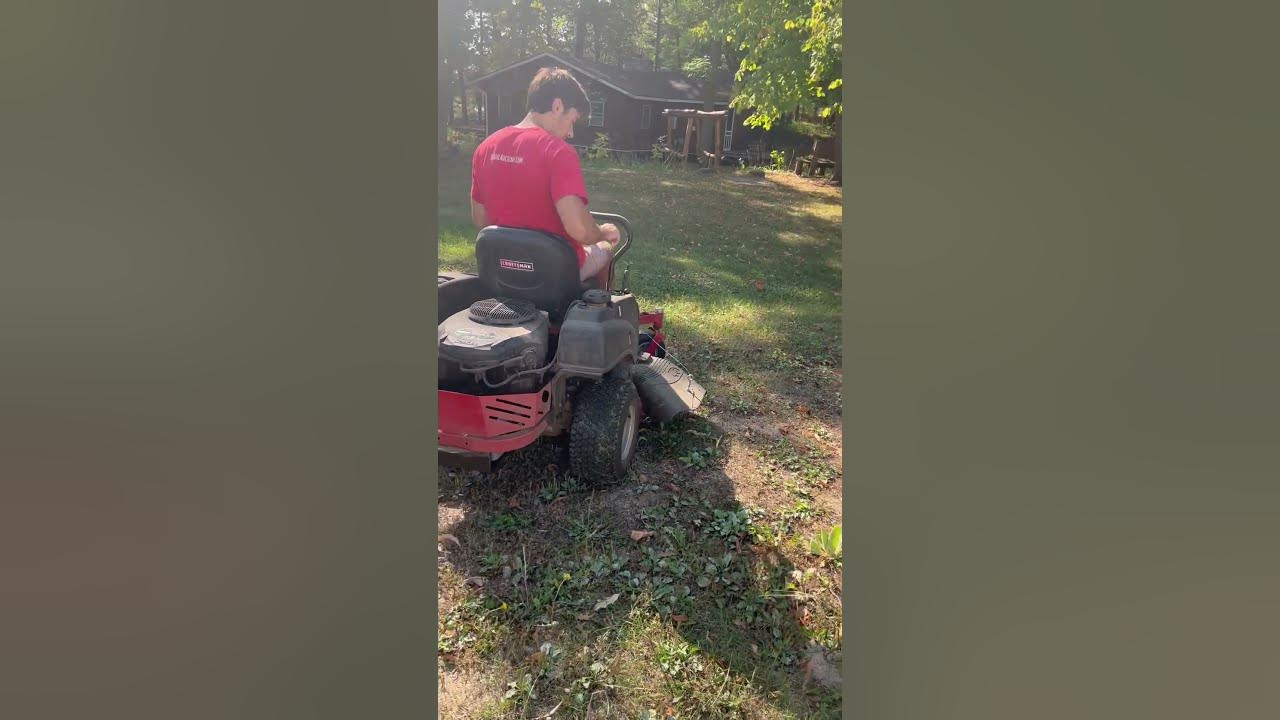 Craftsman Z6200 Zero-Turn Riding Lawn Mower - YouTube