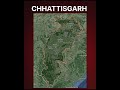 Chhattisgarh map area  population