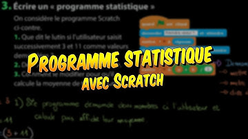 Mathématiques - Faire un programme pour calculer une moyenne avec Scratch