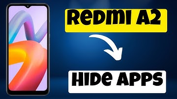 Redmi A2 Hide apps || How to hide and unhide apps || Apps Display settings