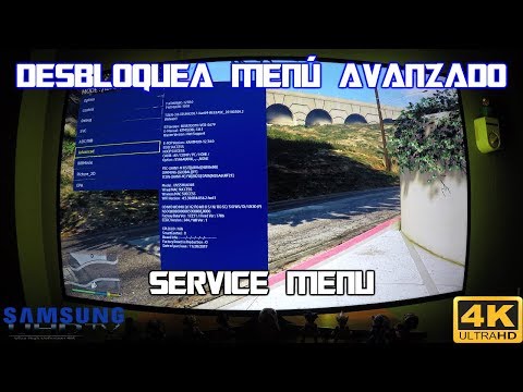 Activar Opción Avanzado Del Menú De Servicio Samsung 4k HDR MU KU KS NU