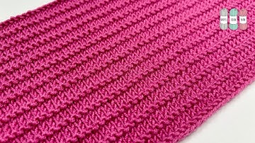 How to Knit the Purl Ridge Stitch