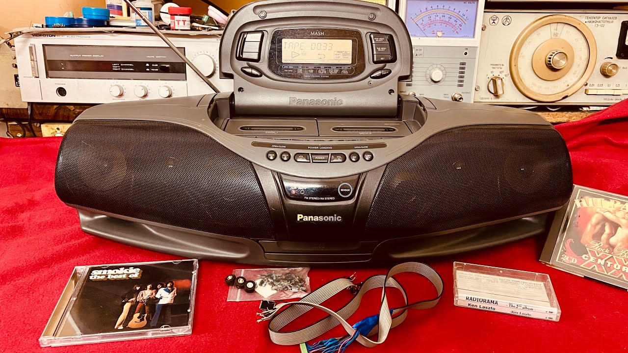 Panasonic RX-DT75 воистину воскрес! - YouTube