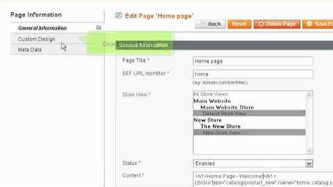 How to use the CMS in Magento Commerce (Flipper Host)
