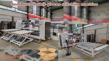 double sheet stitching machine