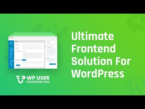 WPUF: How To install & Setup WP User Frontend Post Form ( Free ) And Registration Form ( Pro ) 2021