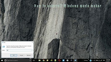 How to uninstall Windows Movie Maker