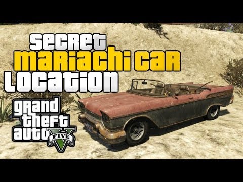 GTA 5 ONLINE RARE VEHICLES SECRET MEXICAN MARIACHI CAR SPAWN gta-5-online-rare-vehicles-secret-mexican-mariachi-car-spawn