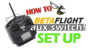How to Setup Aux Switches with Betaflight | RadioMaster TX8 Deviation basic setup |Creating Switches