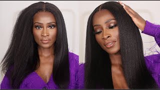 IS THIS MY NATURAL HAIR? IT'S GIVING SILK PRESS!! | LUVME KINKY 4C