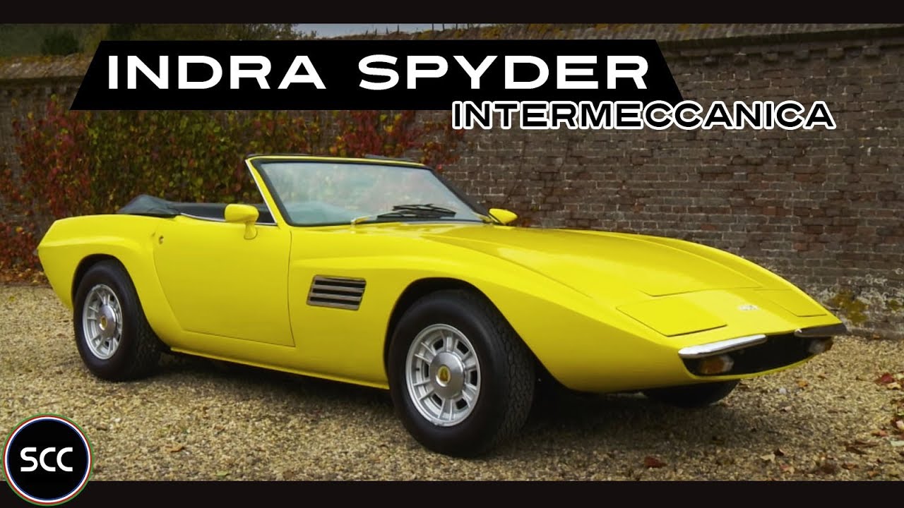Tundra　イタリア語 INTERMECCANICA INDRA Spider 1972 - Modest test drive - Engine