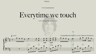 Video thumbnail of "Everytime we touch"