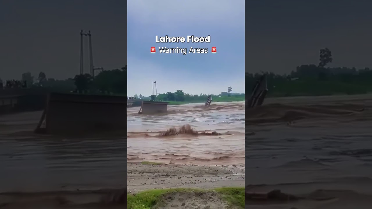 Shadra at Risk | Lahore Cities Drowning from Flood | Ravi Flood Update Pakistan 2025