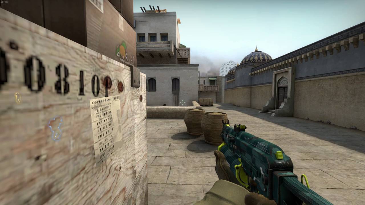 Counter Strike  Global Offensive MG2 Rank up moment  [Laggy]