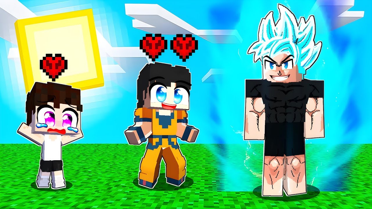 I Survive BIRTH to SUPER SAIYAN BLUE in Minecraft - YouTube