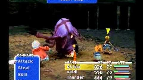 Final Fantasy 9 Part 40 - Fossil Roo Excavation Site