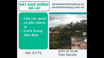 #53 BÁN ĐẤT ĐÀ LẠT: View thung lũng. S 200m2, đường ô tô, mặt tiền 10m nở hậu