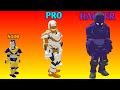 Noob vs pro vs hacker in full metal 3d