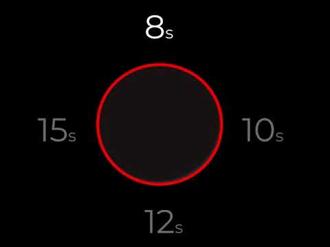 8 second beep