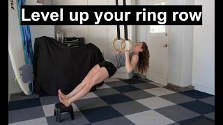 Level up your ring row