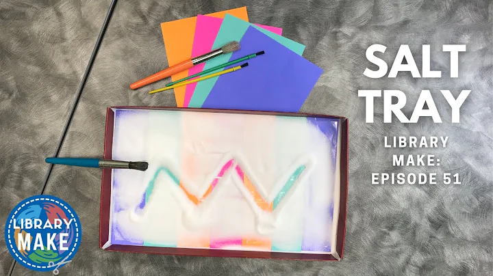 DIY Literacy: Salt Tray (LIBRARY MAKE)
