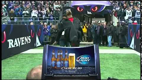 Jocoby Jones doing the Ray Lewis Dance