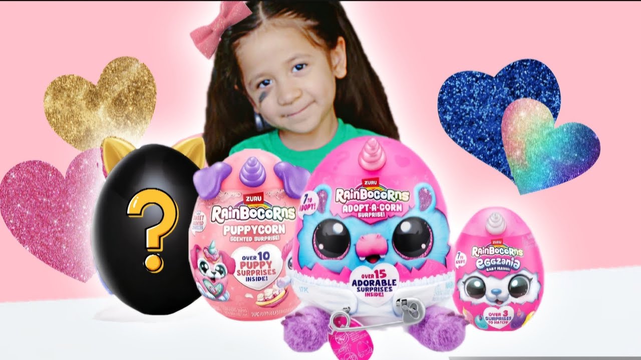 Unboxing Zuru Mystery Eggs! Rainbocorns & More Cute Surprises! 🦄💖