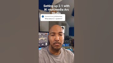 does IK multimedia Arc Studio support 2.1 systems?