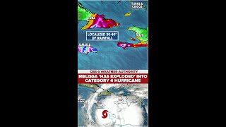 Melissa 'has exploded' into Category 4 hurricane