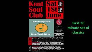 Kevin Higham @ KentSoulClub - 01 06 2019 - 1st Set