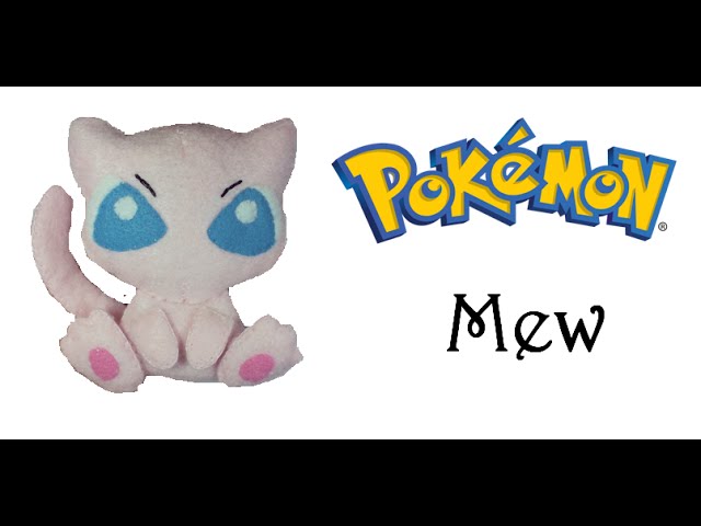 Peluches mew  Pokemon stuffed animals, Handmade plushies, Sewing stuffed  animals