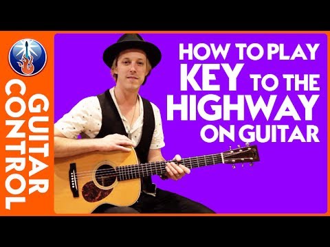 How to Play Key to the Highway on Guitar: Eric Clapton BB King | Guitar Control