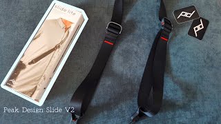 巅峰设计peak design Slide V2相机背带开箱