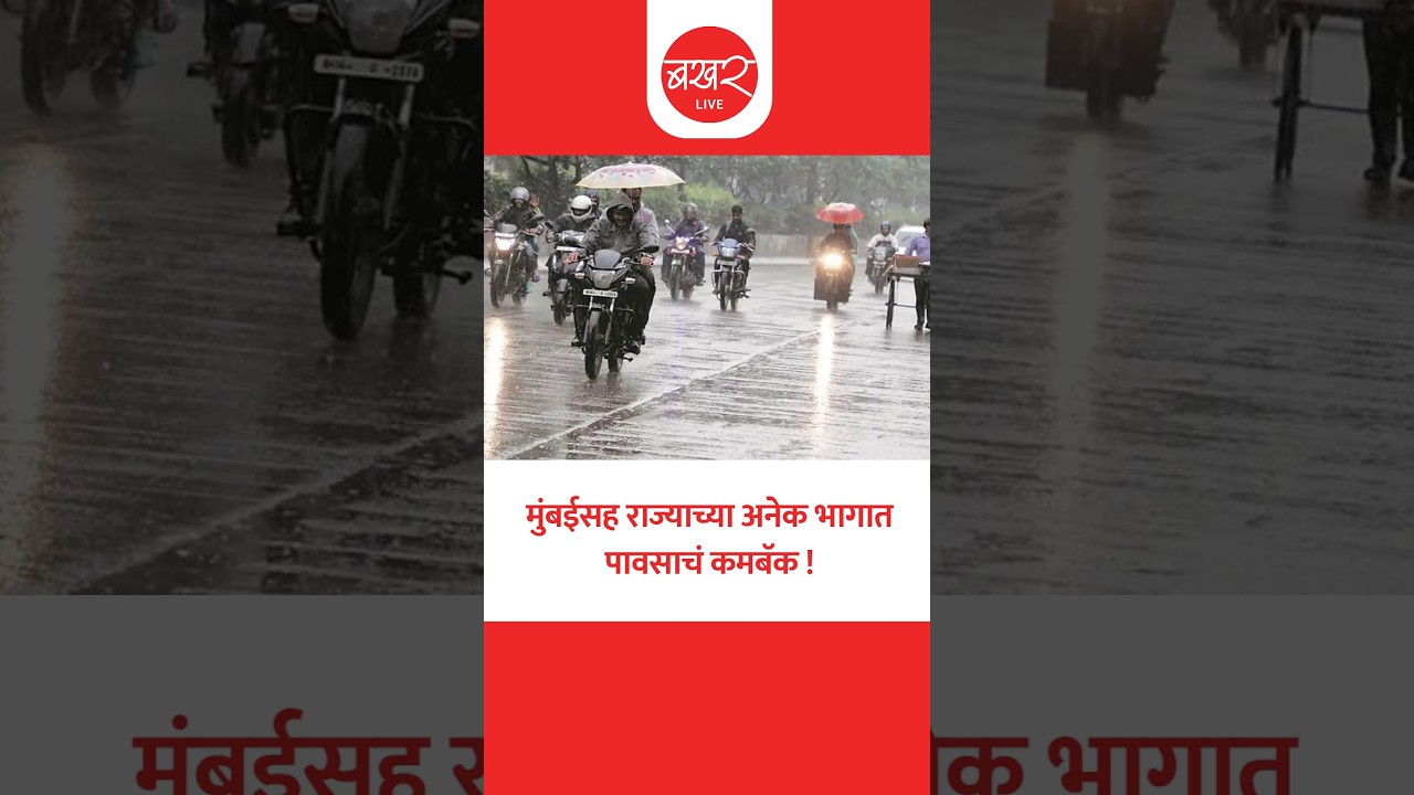 पुढील 4 दिवस कुठेकुठे कोसळणार? हवामान विभागाची माहिती | Maharashtra Rain Alert!
