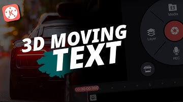 3D text in kinemaster || KINEMASTER TUTORIAL