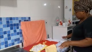 Usando o fogÃ£o como secadora + almoÃ§o do dia