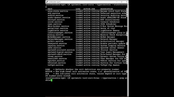 Red Hat Linux - How to Check Active, Running, Enabled Services, and Masked Services in Linux
