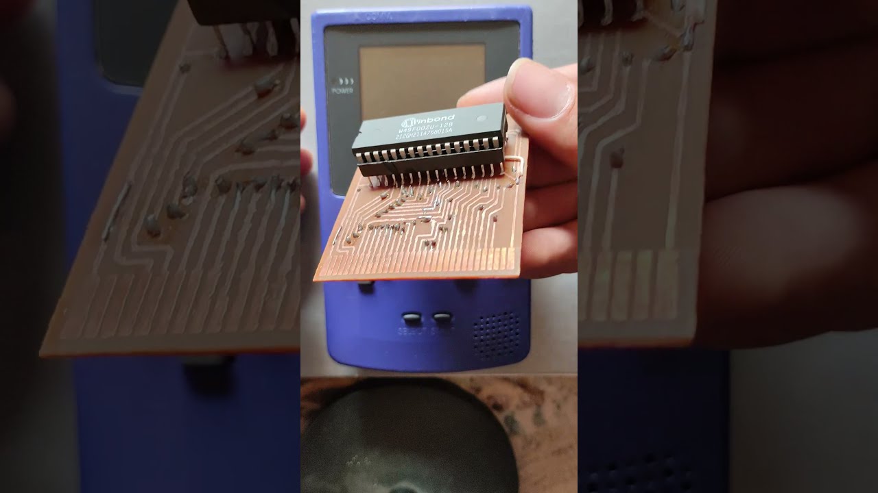 Hice mi propio cartucho para la Game Boy 🤓🫠🕹️