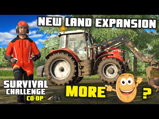 WHAT WOULD YOU DO IN THE NEW AREA? | Survival Challenge CO-OP | FS22 - Episode 26 class=