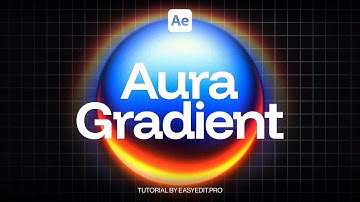 How To Create Grainy Aura Gradient In After Effects!