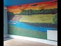 Sunset memorial mural timelapse