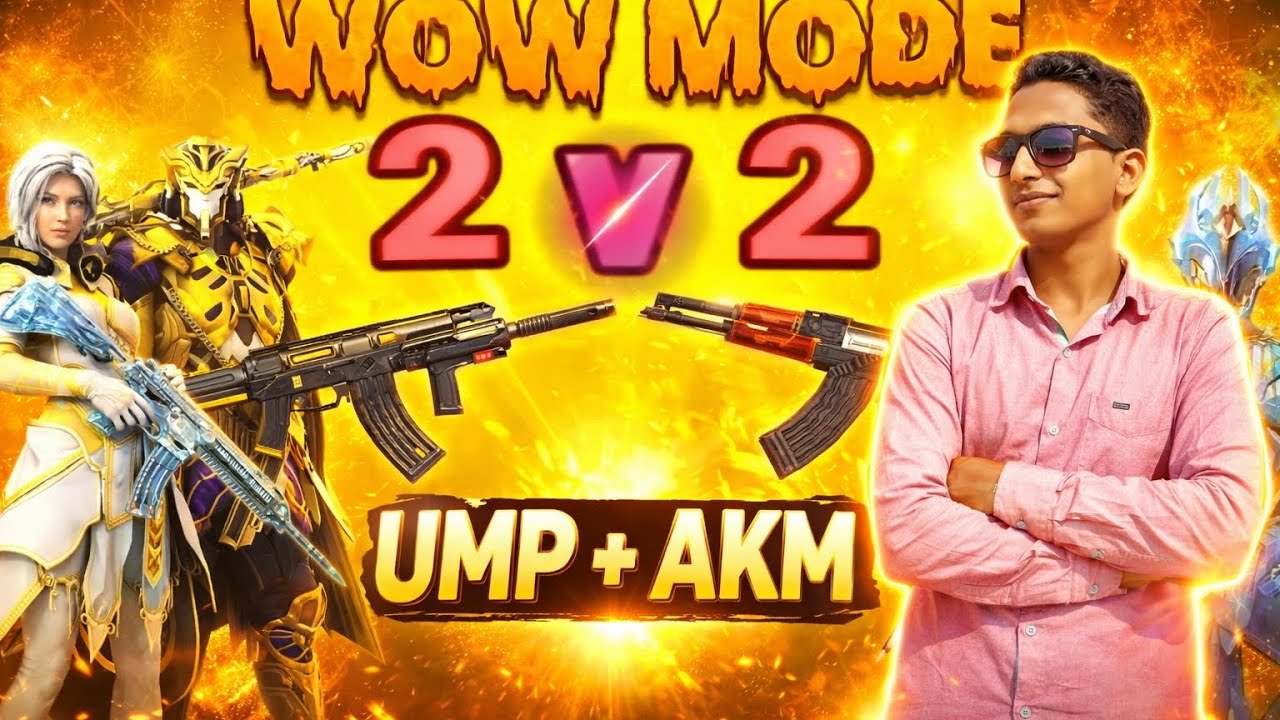 BGMI WoW UMP+AKM Gameplay | DAY 46/60
