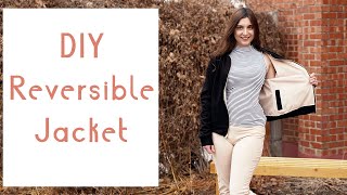 Sew a Reversible Jacket - The Ollie Bomber Jacket by Sew A Little Seam Sew Along & Pattern Review