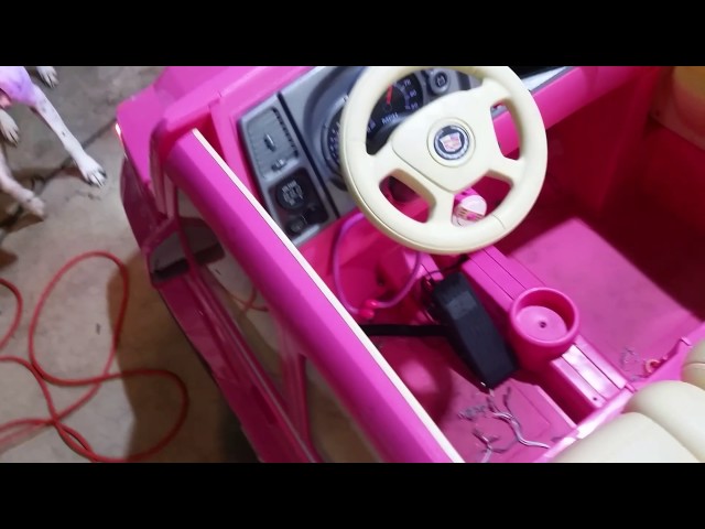 barbie escalade power wheels
