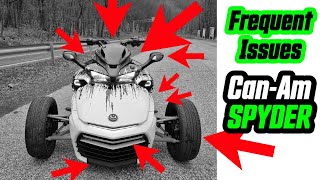 Most Frequent ISSUES with Can Am Spyder | MartinTheVlogger Can Am Motorcycles