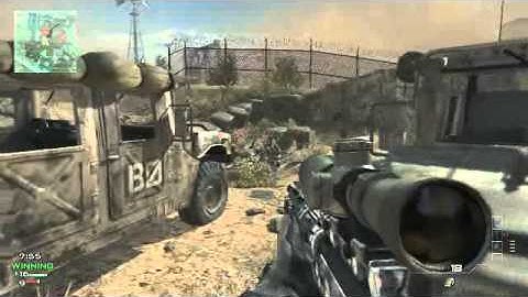 MW3 - MSR Quickscope Carnage