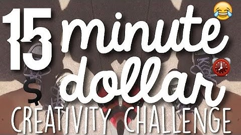 15 MIN/$ CREATIVITY CHALLENGE! | beautybymsm