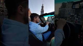 Amsterdam Sokaklari Bmw E36 328I Cabrio