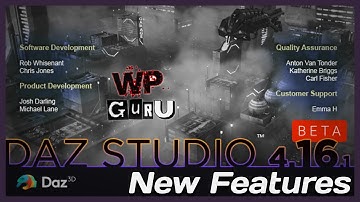 DAZ Studio 4.16.1 Beta - Nieuwe bibliotheeknavigatie- en dockingfuncties